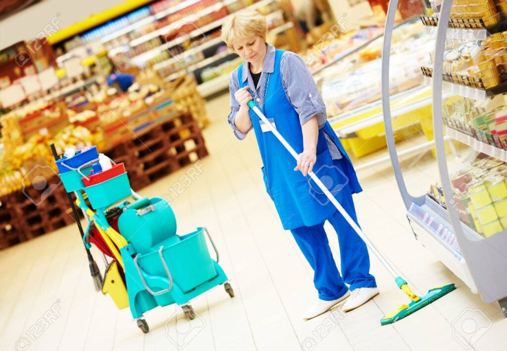 Retail cleaning